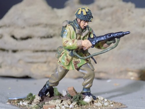 1 Metal Pro Painted 1/32nd British Commando Britain Top Quality (May.Listing) - Picture 5 of 5