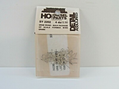 H0 Scale SY2202 Diesel Parts Grab Irons, 4 dz, NEU in OVP #13079