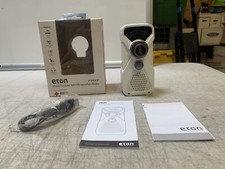 LLBean Eton FRX1 Hand CRANK Turbine AM/FM WEATHER Radio  Flashlight White