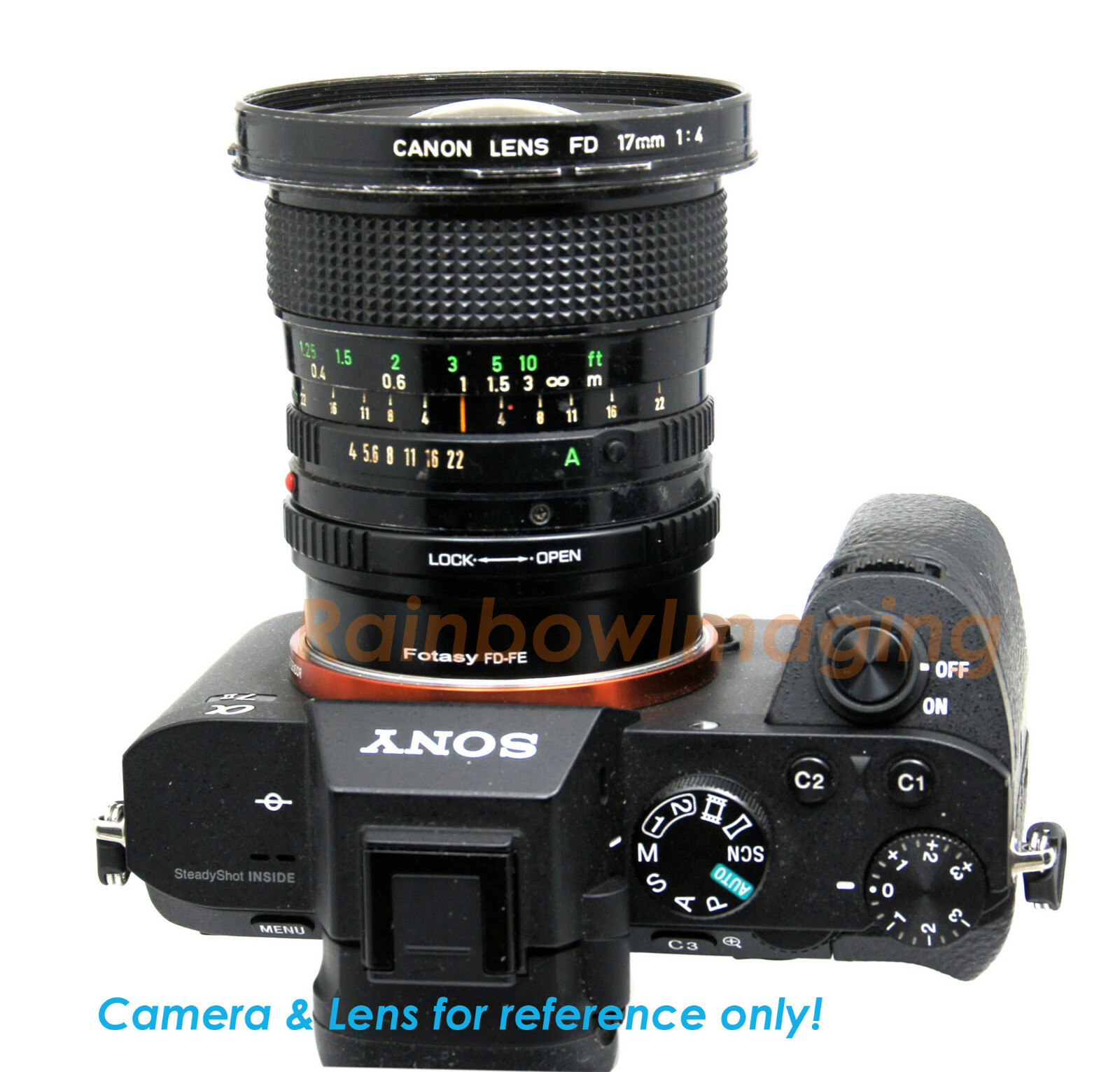 Mount Adapter Sony A5000 Mount Type Canon FD Lens To Sony E-Mount