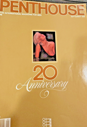PENTHOUSE SEPTEMBER 1989 MAGAZIN 20 JAHRE JUBILÄUMSAUSGABE