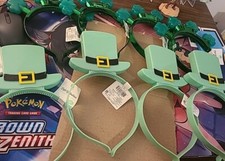 St Patrick's Day LED Light Up Headbands Lot Of 8