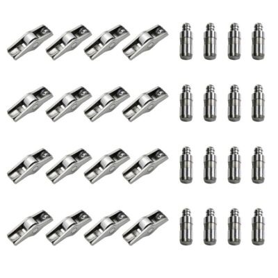 32x Inlet & Exhaust Rocker Arms w Valve Lifters Set for 05-06 Jeep Liberty 2.8L