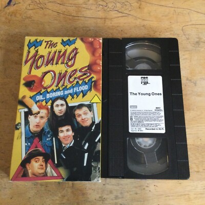 The Young Ones - Oil Boring Flood (VHS, 1990) BBC Video CBS/FOX