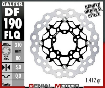 Galfer Bremsscheiben Vorder CUBIQ FLOAT (C. STEEL) 310x5mm KAWASAKI Z 1000 2014