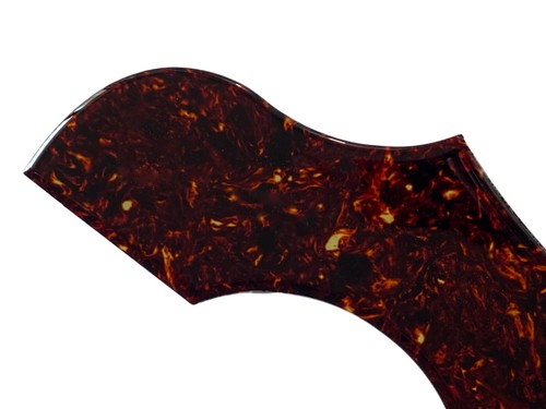 For Gibson J45 & J50 Acoustic Guitar Crystal Self Adhensive Pickguard Brown - Picture 2 of 5