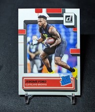Jerome Ford Rated Rookie Card RC 2022 Donruss Football #346 Cleveland Browns. rookie card picture