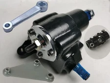 Vega Steering Gear Box Pitman Arm Mounting Bracket Kit Ford Chevy Street Rat Rod