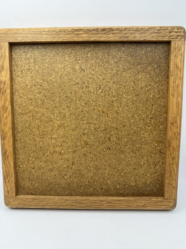 Vtg Daniels Co. Calico Print Trivet Pear Tree & Bird Blue Oak Cottage Core - Picture 6 of 6