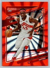 2021 Donruss Holo Orange Laser Basketball #93 Pascal Siakam  Toronto Raptors