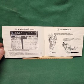 John Elway Quarterback NES Nintendo Instruction Manual Only  Good Shape