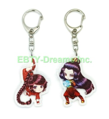 Set of 2 Avatar Anime Acrylic Keychain Azula, Ty Lee