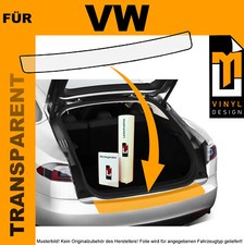 LACKSCHUTZFOLIE LADEKANTENSCHUTZ FÜR VW UP!/eUP IQ DRIVE -AB 2019 TRANSPARENT