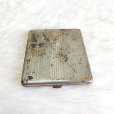 1950s Vintage Tin Cigarette Case Japan Old Decorative Collectible CG499