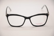 ISAAC MIZRAHI IM30031 CAT EYE EYEGLASS FRAMES BLACK 52-16-135 NEW