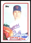 1989 Topps Traded Nolan Ryan #106T Texas Rangers Baseball Card