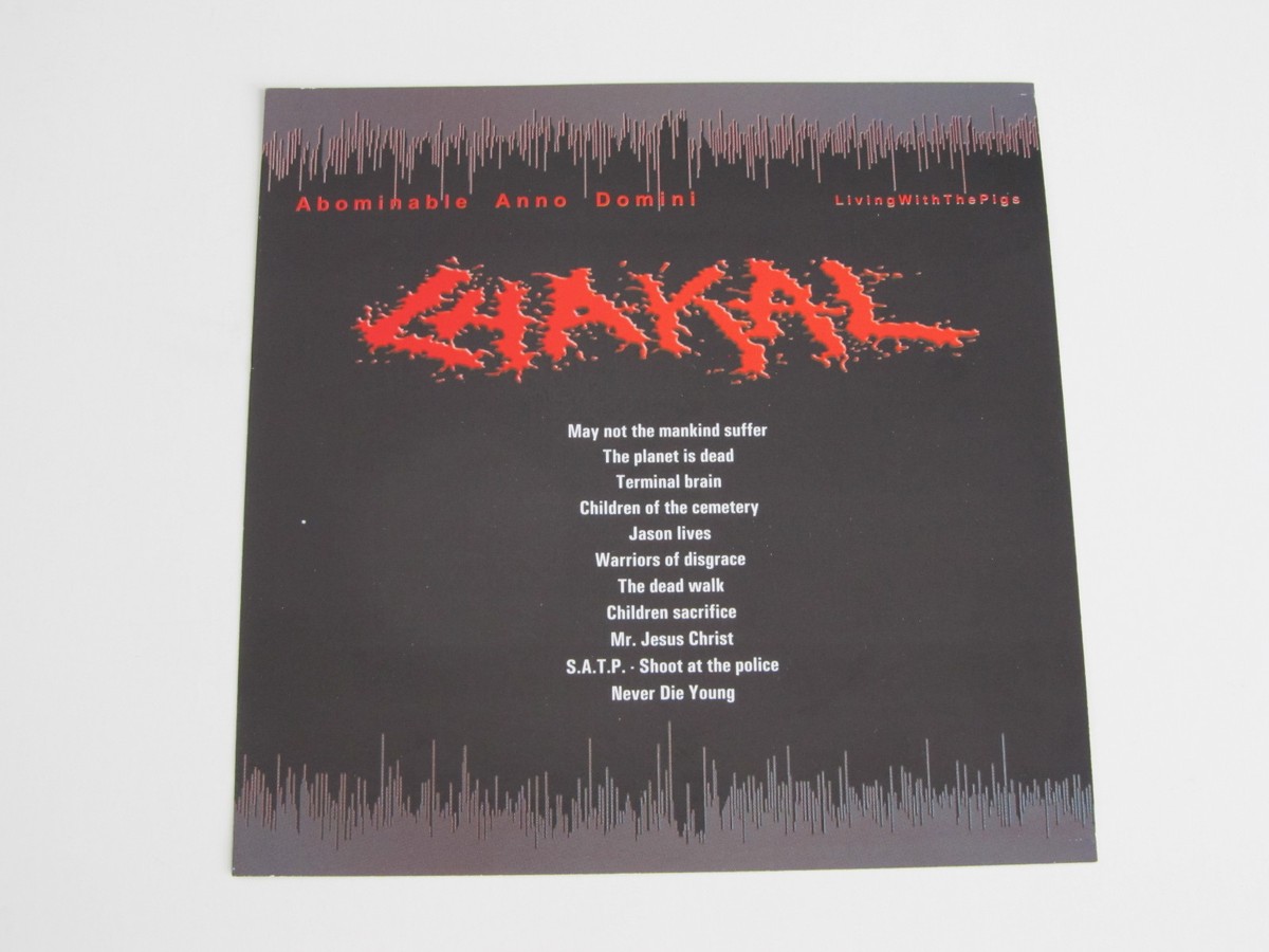 【Cogumelo】Chakal / Abominable Anno Domin Chakal – Abominable Anno Domini – Vinyl (LP, Album), 1987