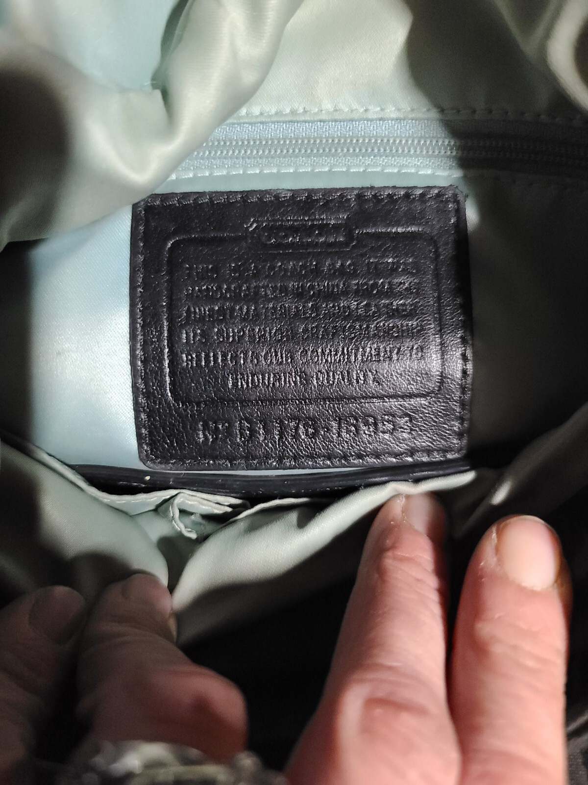 Authentic Coach Purse - image 4