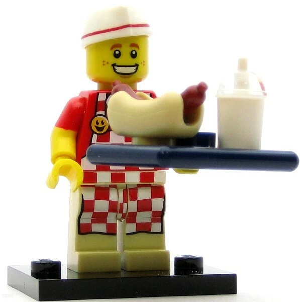 Hot dog online lego figure