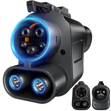 ZXMT Tesla Supercharger to CCS1 EV Charging Adapter,NACS to CCS Electric Vehi...