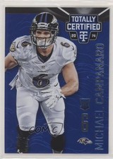 2014 Panini Totally Certified Platinum Blue 29/50 Michael Campanaro #107 7fb