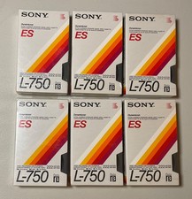 Sony Beta Blank Tape Lot of 3 - ES L-750 Dynamicron Betamax - NEW Sealed