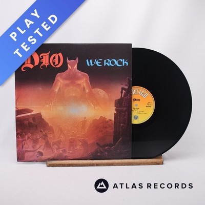 Dio We Rock 12'' Single Vinyl Record 1984 DIO 312 Vertigo - EX/VG+
