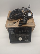 Roland TD-25 Module V-Drums Electronic Kit Brain PSU, Snake & Mounting Bracket