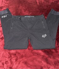 Fox Ranger Cycling Track Pants Black Size 28