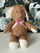 HASE HASE große Version rosa Schleife CHENILLE PLÜSCHTIER Stofftier TESCO VINTAGE 2005