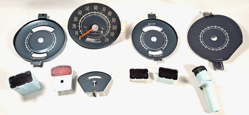 Vintage 1966 Pontiac G.T.O. Tempest Lemans Speedometer Plus Extras.