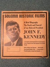 Rare Vintage 8mm Solemn Historic Films John F. Kennedy Death and Funeral