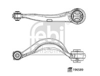 Febi Bilstein Lenker, RadaufhäNgung Rechts, Unten, Vorderachse, Vorne FüR Jaguar