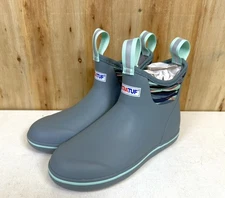 Xtratuf Ankle Deck Boots Women's SIZE 6 Waterproof Rubber Boots XWAB-2BG (Z)