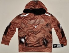 Texas Longhorns Pullover Hoodie, Youth Medium  5/6 Orange, NCAA Football, GEN2