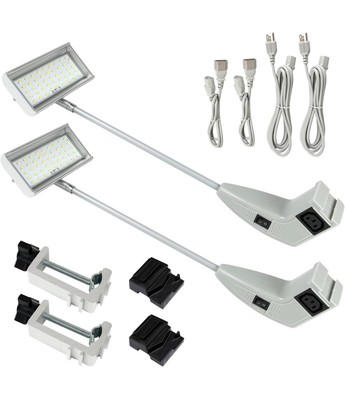 Trade Show Lights LED Display and Exhibit Arm Lighting, Connectable Tradeshow...