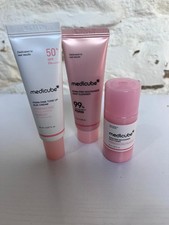 MediCube Mini PDRN Travel Bundle (3 pack) - Sun Screen, Milky Toner, Cleanser