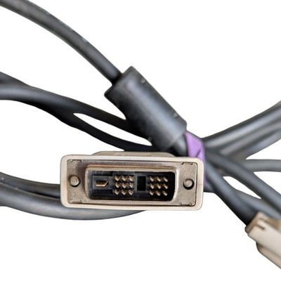DVI Cable M-M DVI-D 5-6ft Long Cord 18-Pin Monitor Cable