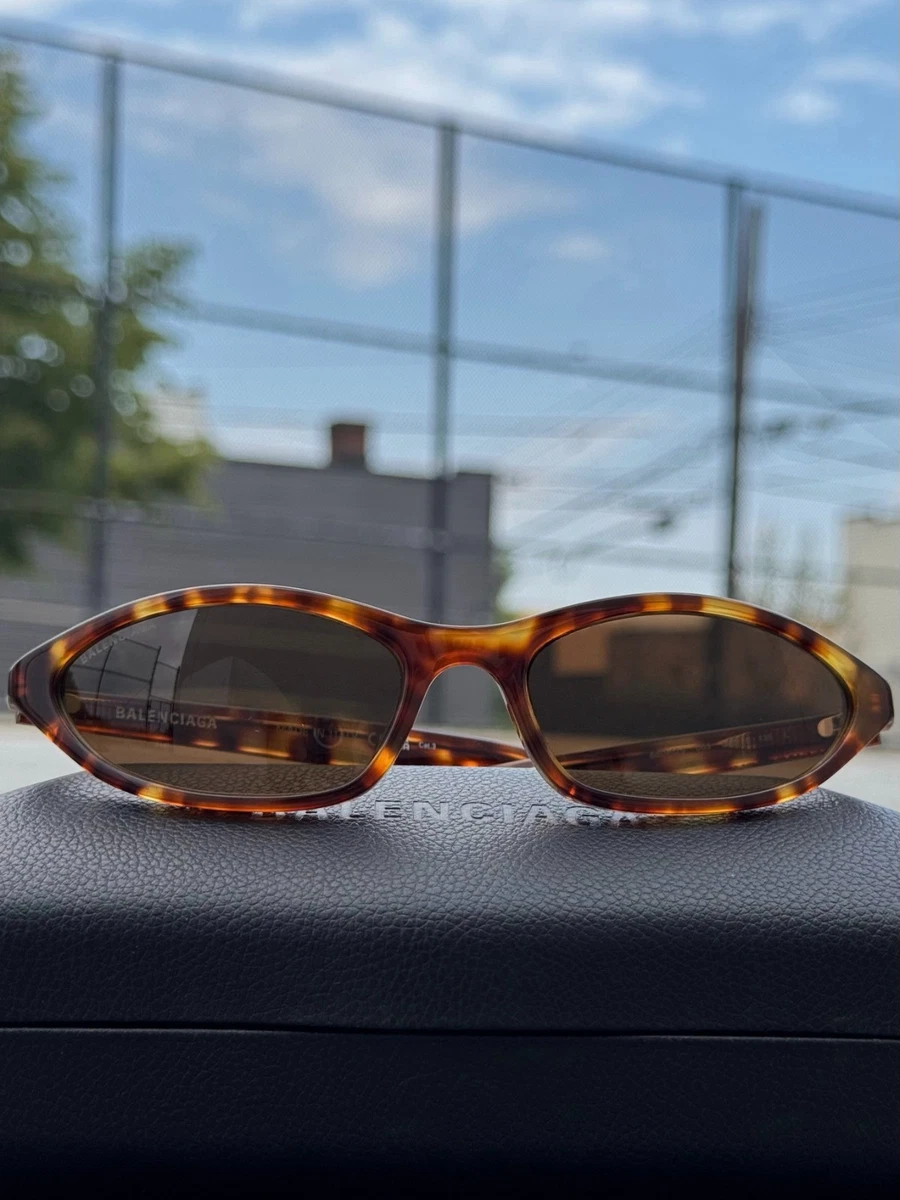 Balenciaga Women Sunglasses Ruthenium Brown BB0277S 002 NEW AUTHENTIC Balenciaga Brown Sunglasses for Women for sale | eBay main image 2