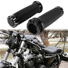 1" 25mm Handlebar Hand Grips For Harley Touring Dyna Softail Sportster 883 1200