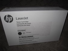 HP CF258XC Black Toner Cartridge Genuine 58X LaserJet M404 M406 MFP M428 CF258X