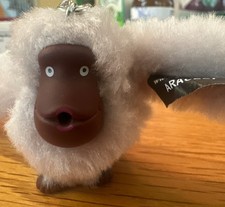 Light Gray Kipling Monkey Keychain Aracely