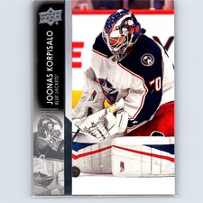 2021-22 Upper Deck Series 2 - Joonas Korpisalo #304 - Columbus Blue Jackets