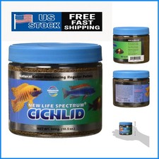 Cichlid Fish Food - Natural 300g Pellets Rich in Protein  Nutrients