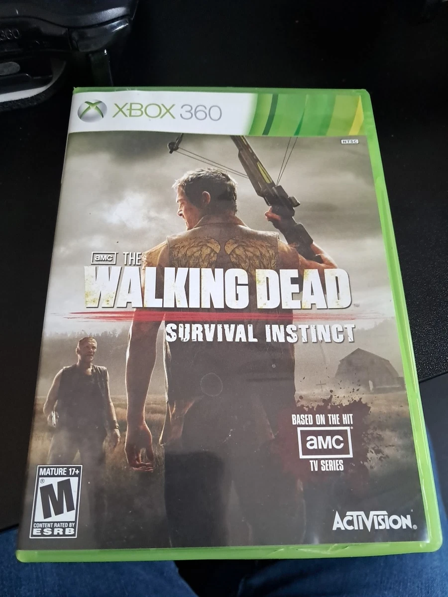 Jeu The Walking Dead Survival Instinct Xbox 360 Version FR - Disque Promo, Très Bon état, Boîte Et Notice Incluses
