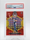 DRAKE MAYE 2024 MOSAIC ROOKIE CHOICE RED YELLOW PRIZM RC /80 PSA 10 Q0398