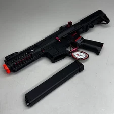 G & G ARMAMENT Airsoft Combat Machine Super Rangers Fire ARP 9 Series Black & Re