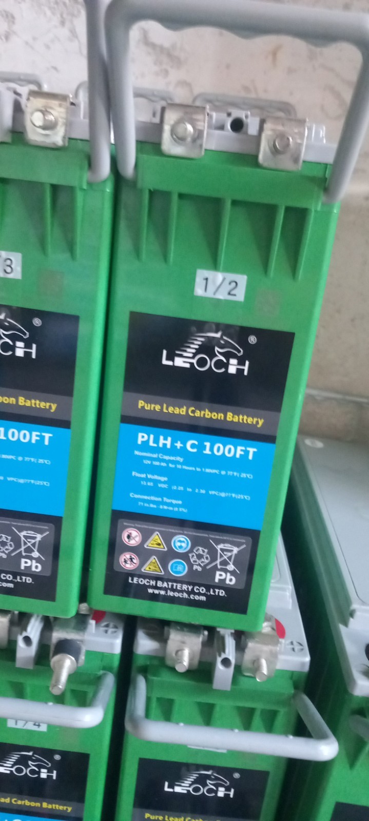 batterie leoch da 100ah