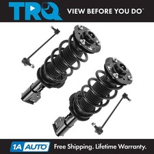 TRQ Front Complete Loaded Strut Spring Assemb...