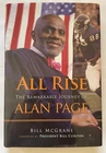 Alan Page Minnesota Vikings Hall Of Fame Autographed Book “All Rise”